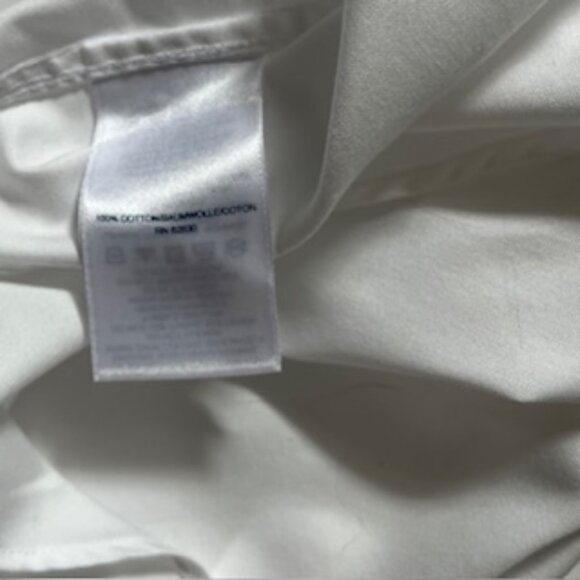 🧡3/15 NWOT Lands' End Outfitters No Iron Oxford Button Down Shirt Men's 16x33 - Picture 7 of 8